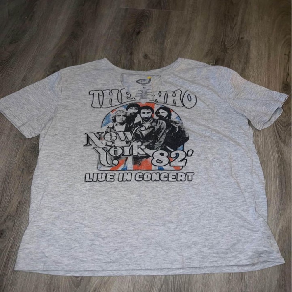 The WHO - Grey Tee